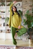 Beyond Terry Oversized Cowl Knit Geko Marl